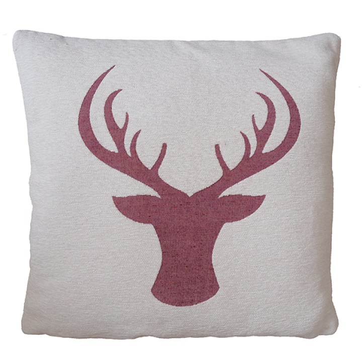 1036er_kh 45x45_hirsch ecru-rot_gross